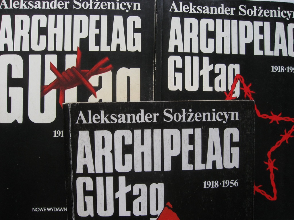 ARCHIPELAG GUŁAG Sołżenicyn Tom 1-3