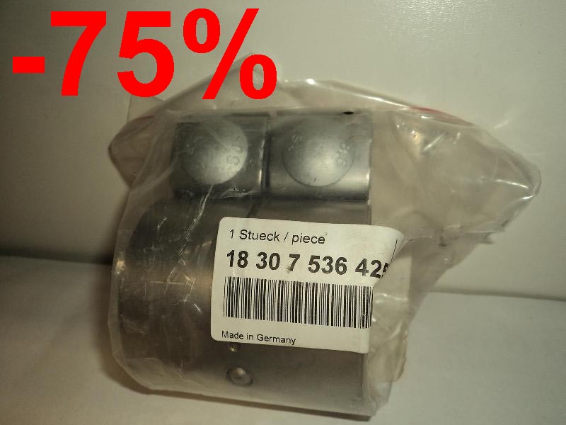 OBEJMA WYDECHU BMW E39 E87 E90 18307536425 D=63,5