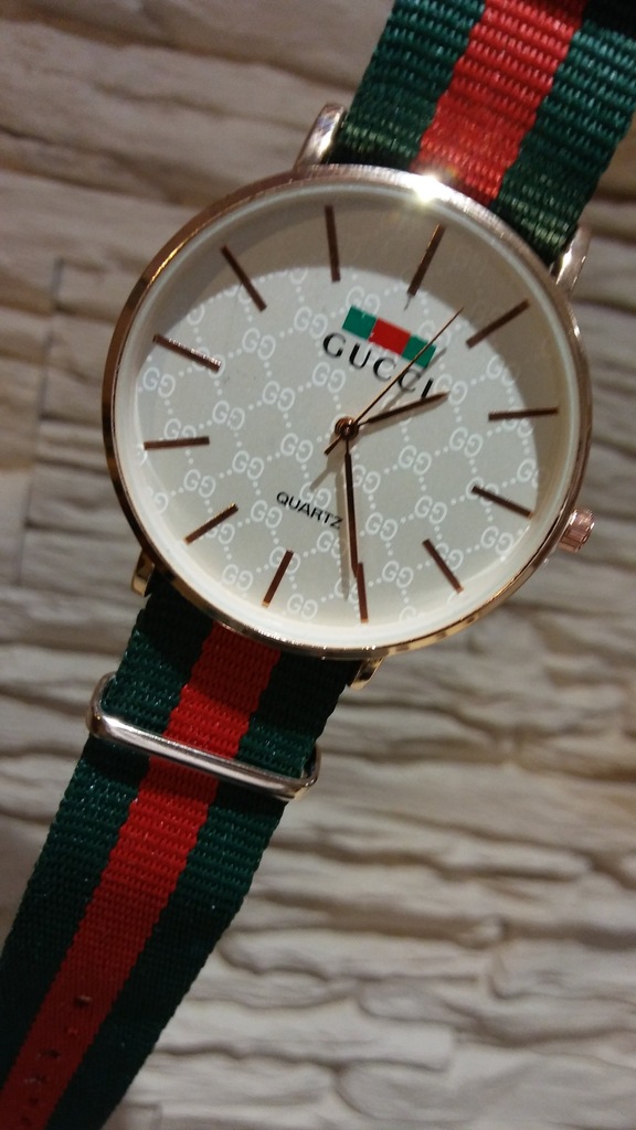 Nowy zegarek z logo Gucci jak MK CK DW Cluse