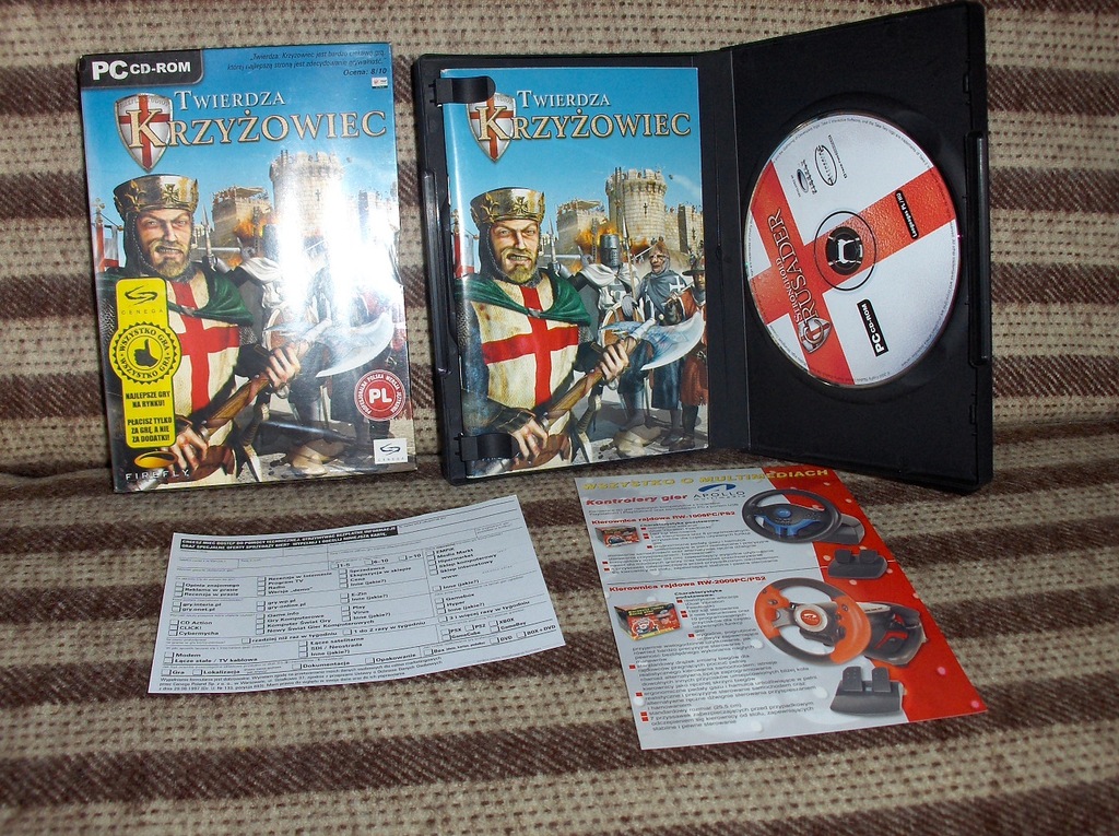 TWIERDZA KRZYŻOWIEC, Firefly 2002 rok, pudełko DVD