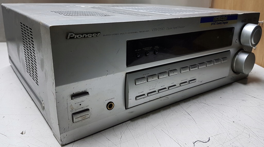 Pioneer VSX-D510 AUDIO/VIDEO MULTI-CHANNEL RECEIVE