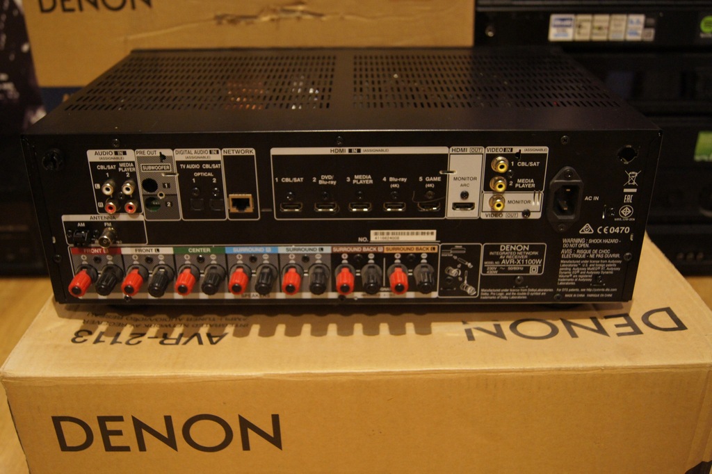 Denon avr x1100w не работает дисплей