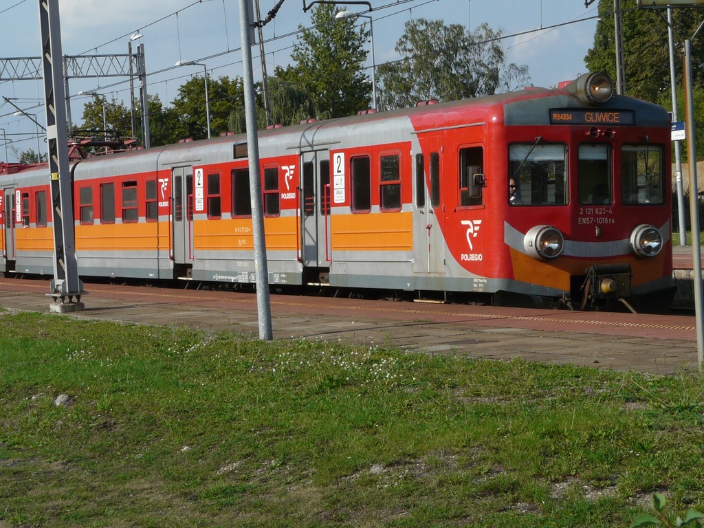 GLIWICE ŁABĘDY DWORZEC PKP ZDJĘCIE