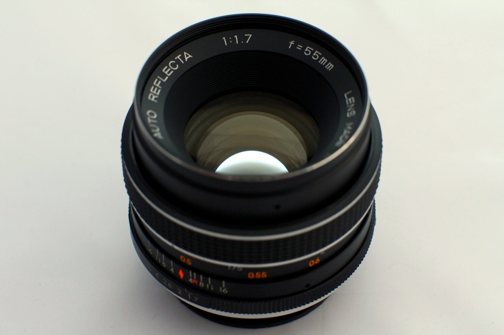 Obiektyw M42 Auto Reflecta 1.7/55mm 