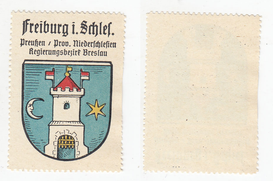 Znaczek herb - Świebodzice, Freiburg Schl. -163