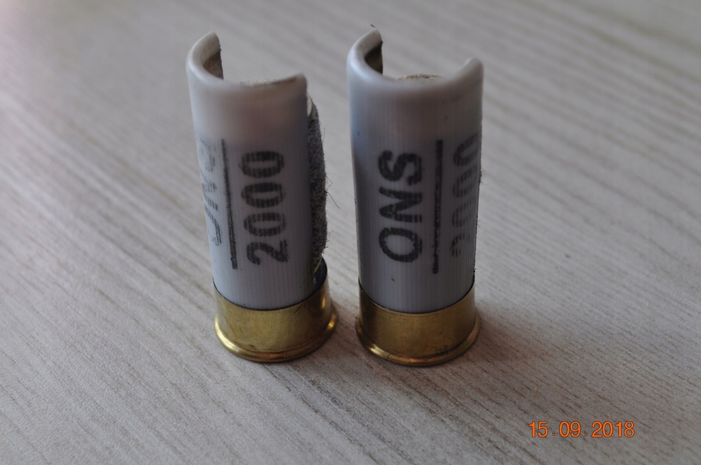 Amunicja spec. ONS-2000 przekrój dydaktyczny