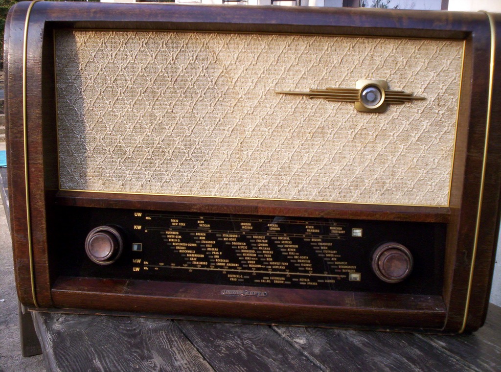 Stare Radio Loewe Opta Atlas Działa Lata 1951/52