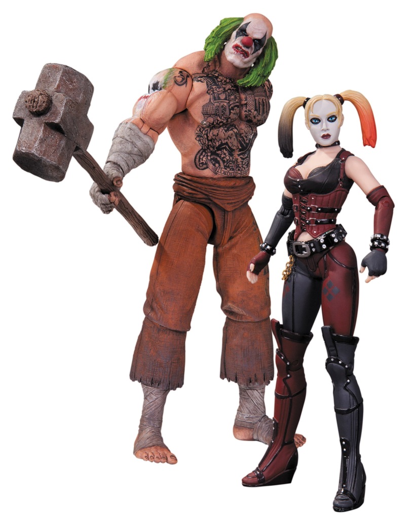FIGURKA DC BATMAN ARKHAM MR. HAMMER HARLEY QUINN