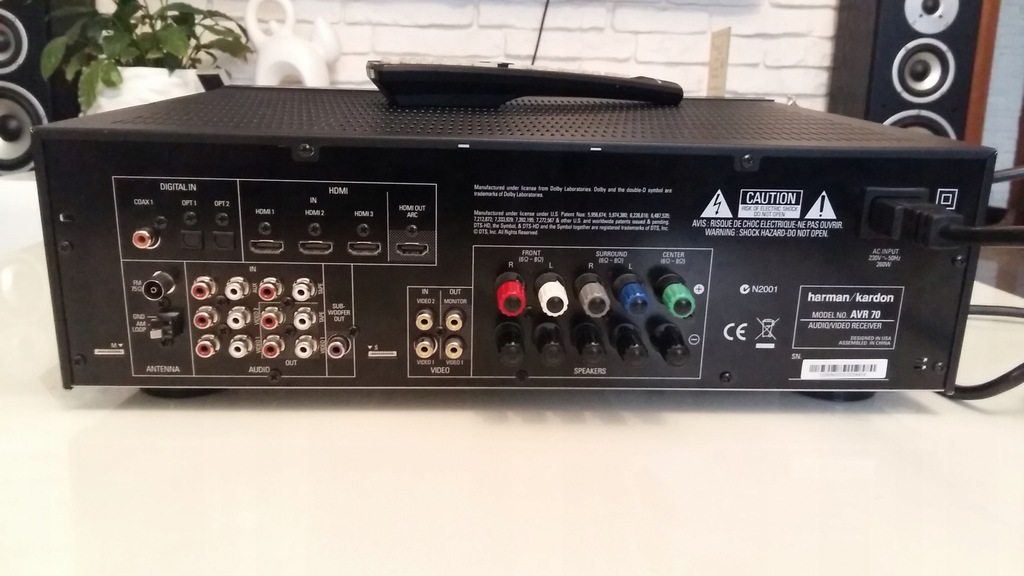 Amplituner Harman Kardon AVR70 7701664369 oficjalne archiwum Allegro