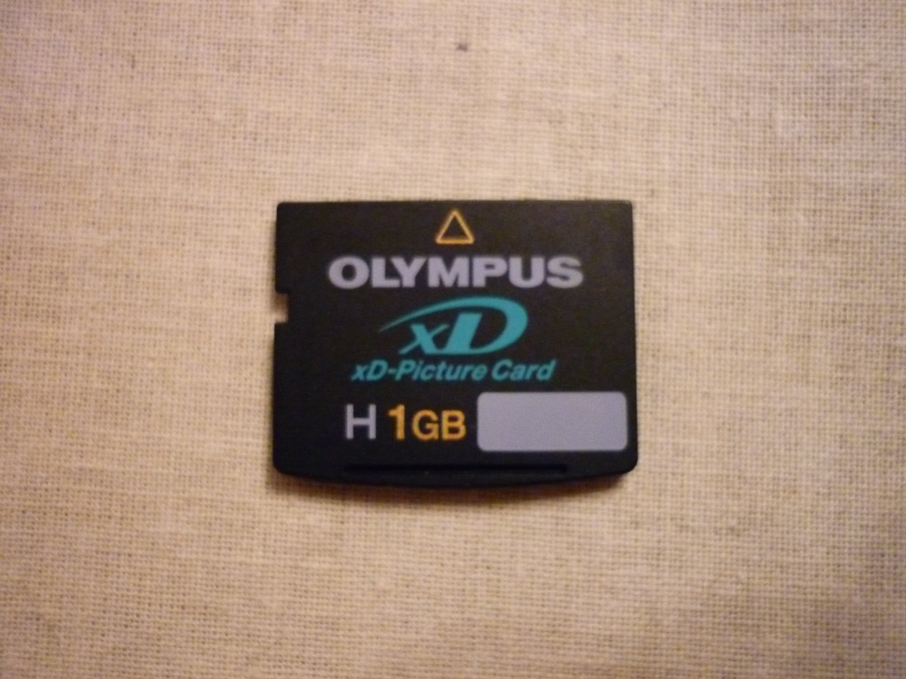 Karta pamięci Olympus XD 1GB H najszybsza