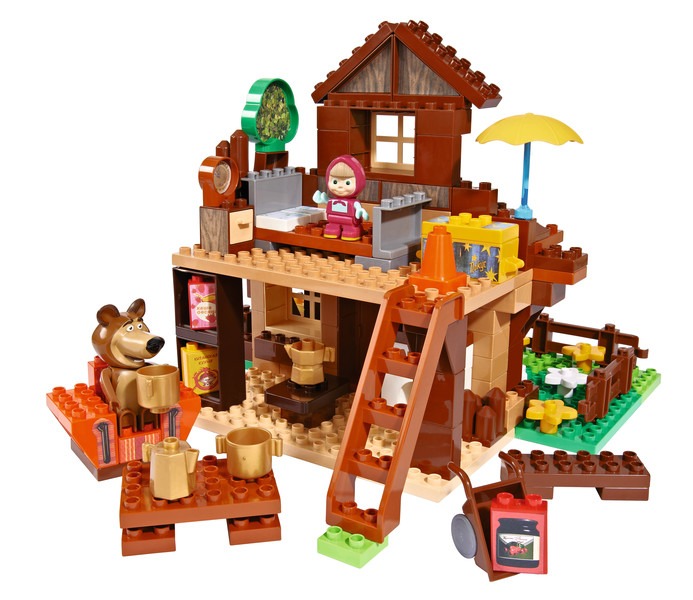 KLOCKI PLAY BIG BLOXX DOMEK NIEDŹWIEDZIA 005-7098