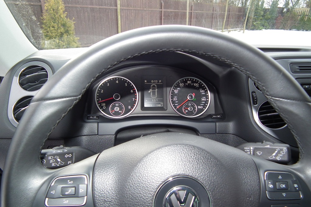 VW Tiguan 2.0 TSI 2014r, 211KM, 4x4, stan IDEALNY