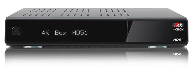 TUNER OPTICUM AX HD51 4K 1xDVB-S2, OSCAM LINUX