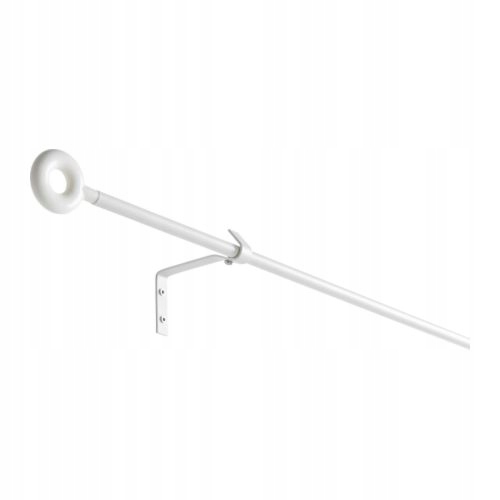 IKEA IRJA komplet karnisze, biały 140 cm
