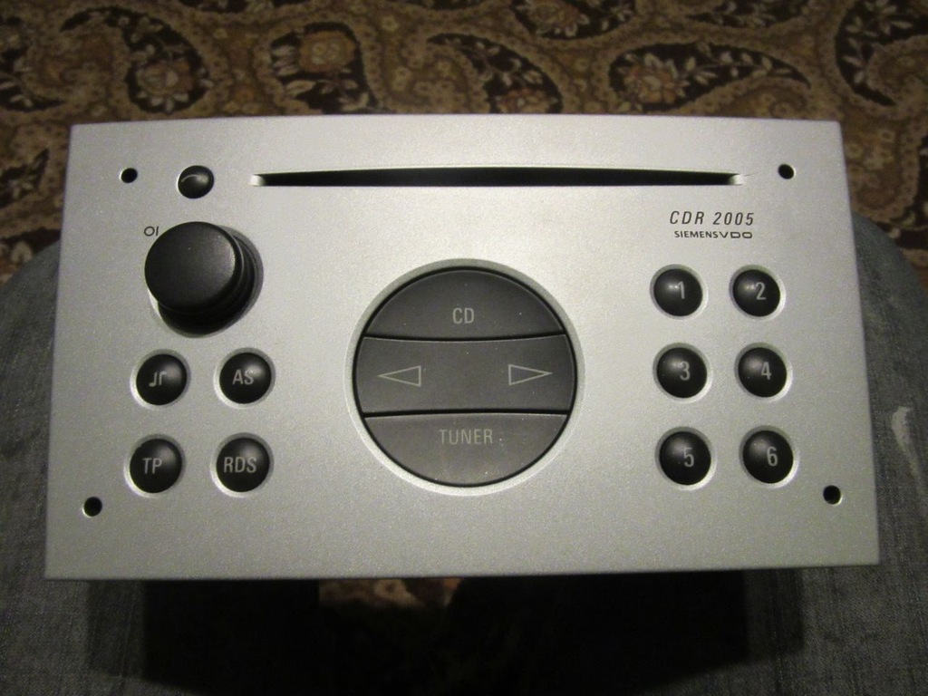 radio opel meriva CDR2005 vdo siemens