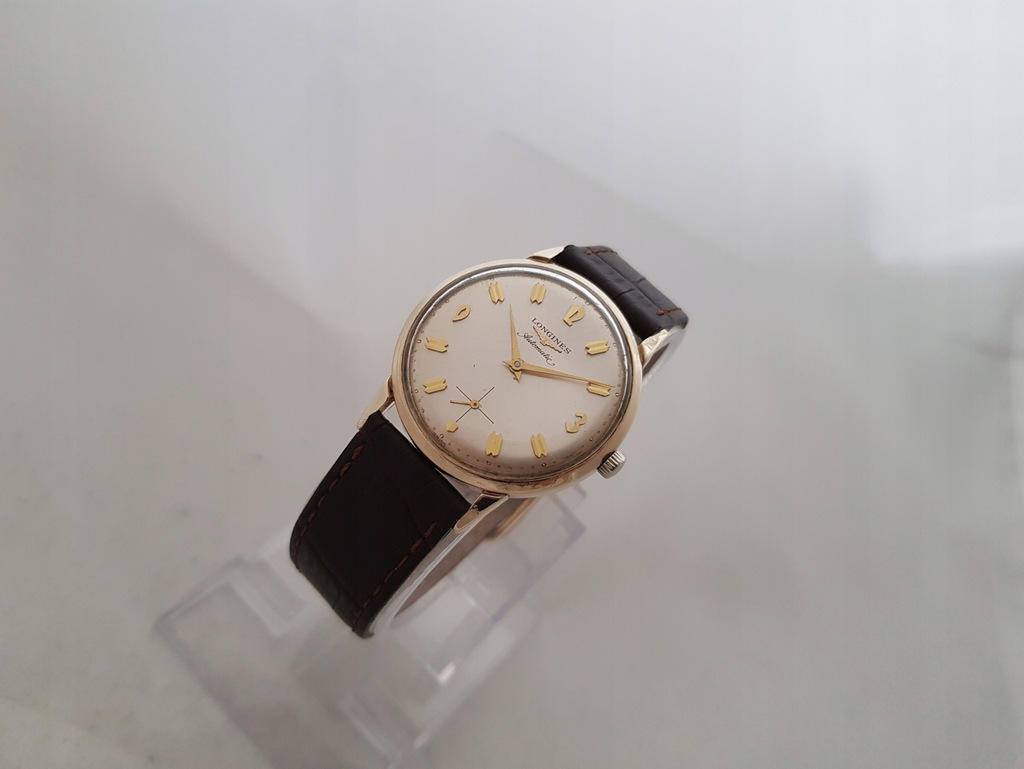 KLASYCZNY LONGINES AUTOMATIC W ZŁOCIE LATA 50-TE !