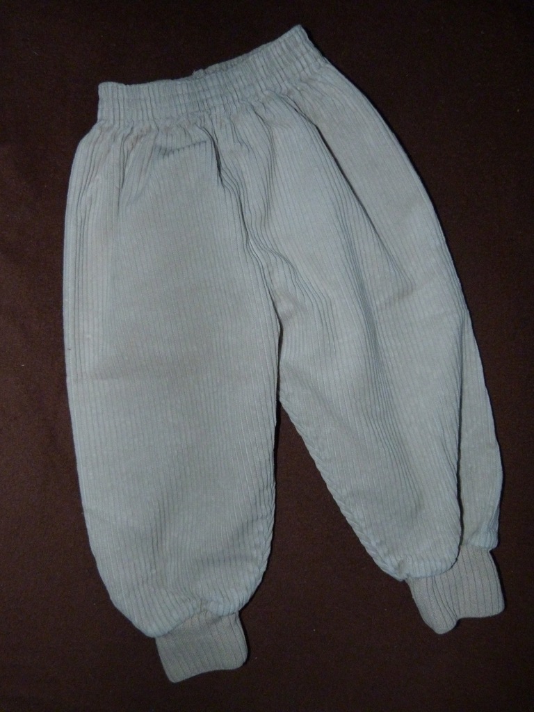 Mothercare - ciepłe spodnie 12-18 m-cy, roz 80/86