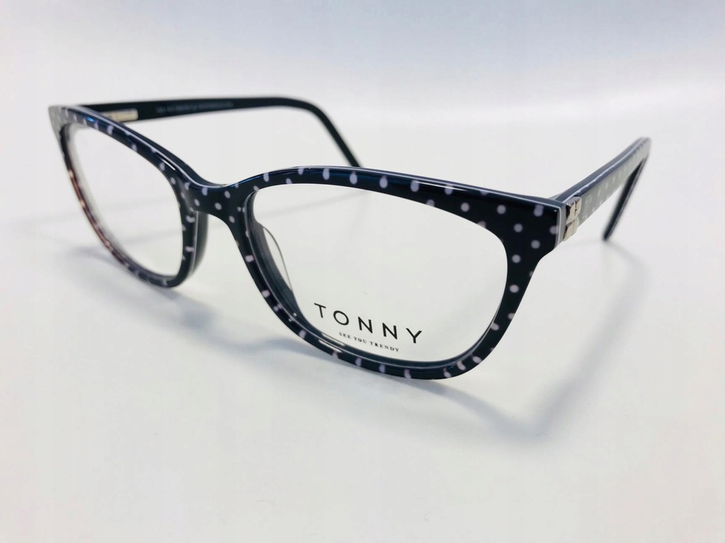 Oprawki Tonny TY4300 C3 W KROPKI Groszki