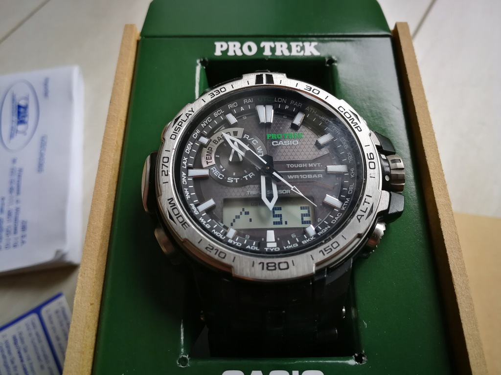 CASIO PRO TREK PRW-6000 - JAK NOWY
