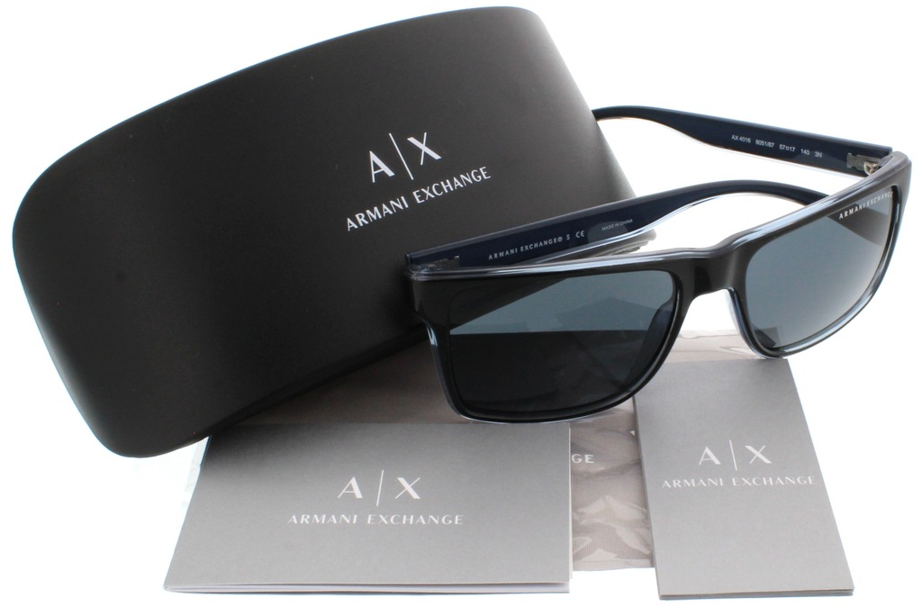 Armani Exchange Okulary Przeciwsłoneczne - Czarny