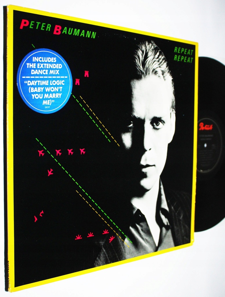 PETER BAUMANN (TANGERINE DREAM) - REPEAT REPEAT LP