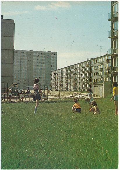Tomaszów Maz. Osiedle Nieborów dzieci plac zabaw