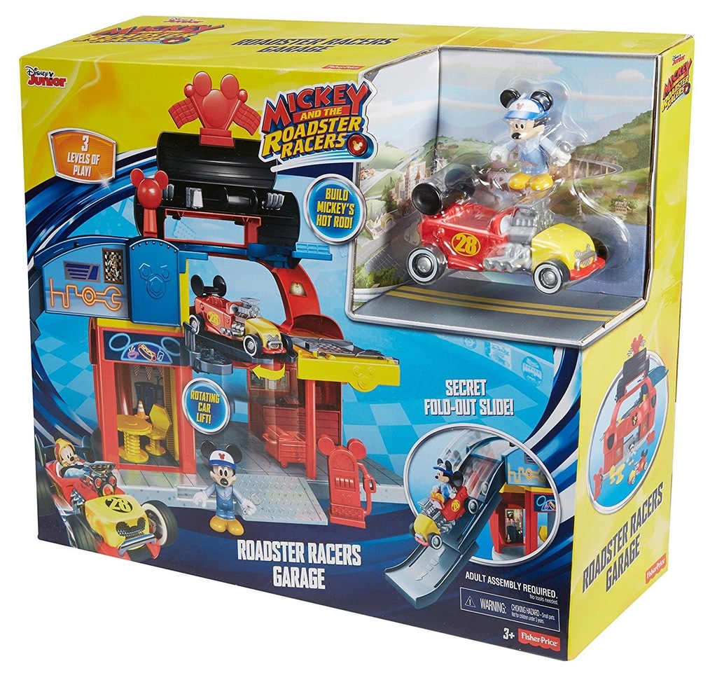 DUŻY WARSZTAT Myszka Miki zabawka FISHER PRICE