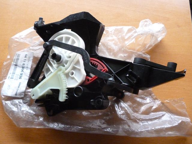 PRZEKŁADNIA POZYCJI KLAPY BMW E46 64118386936