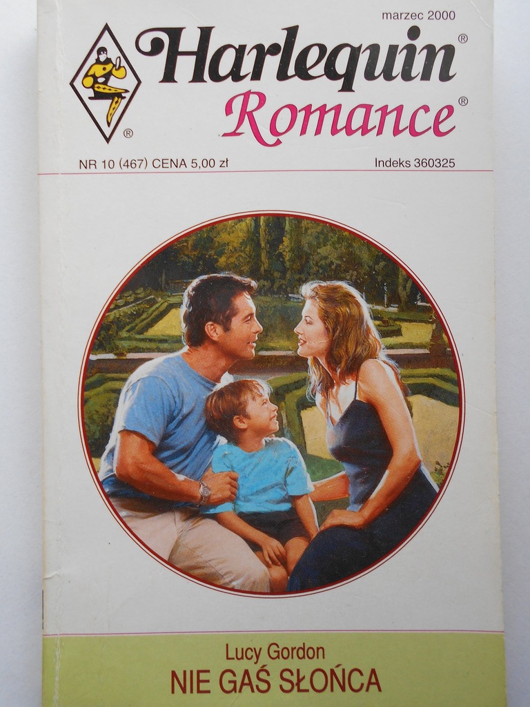 NIE GAŚ SŁOŃCA - LUCY GORDON HARLEQUIN ROMANCE