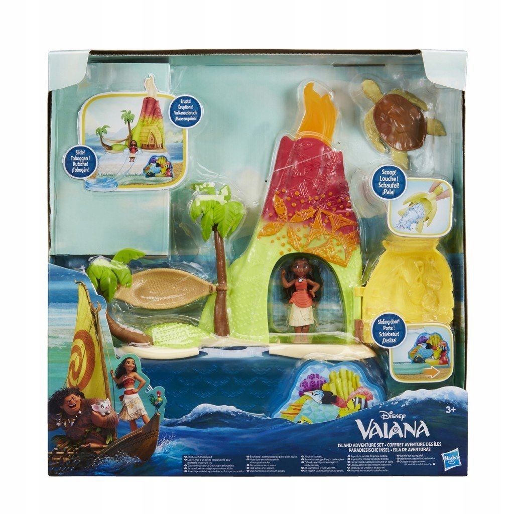 VAIANA SKARB OCEANU Wyspa Wulkan Disney Moana
