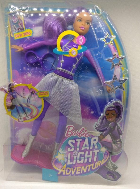LALKA BARBIE KOSMICZNA DESKOROLKA