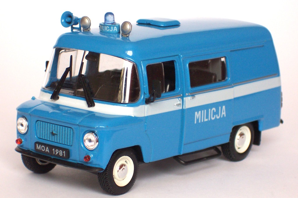 NYSA 522 KW MILICJA / NOWY/ 1:43/ KULTOWE AUTA PRL