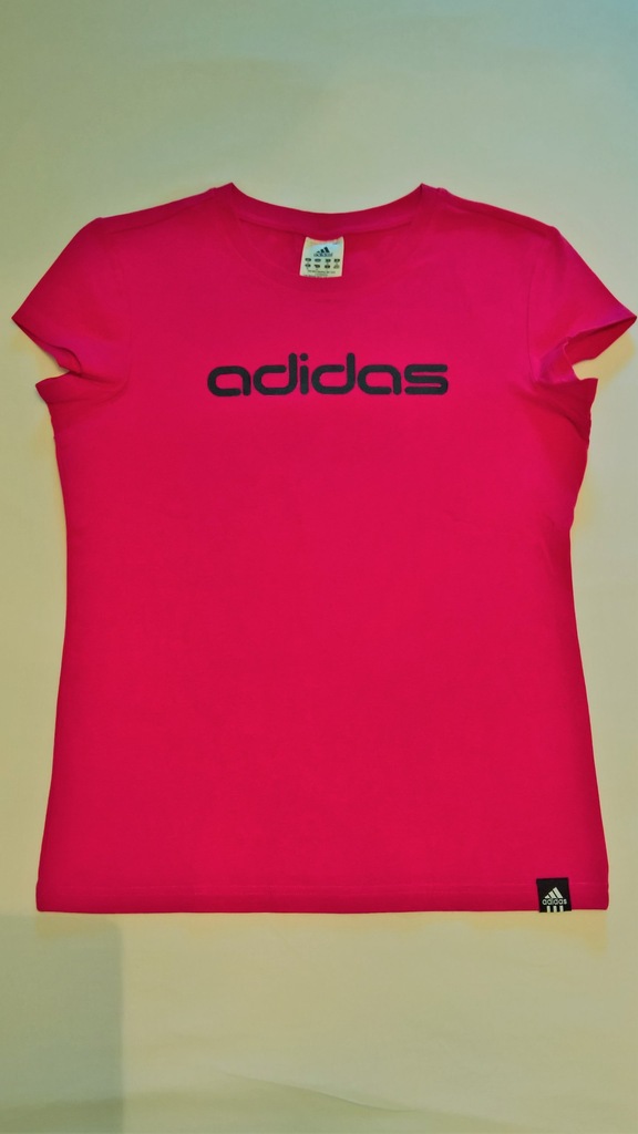 Nowa różowa koszulka t-shirt ADIDAS rozm. M
