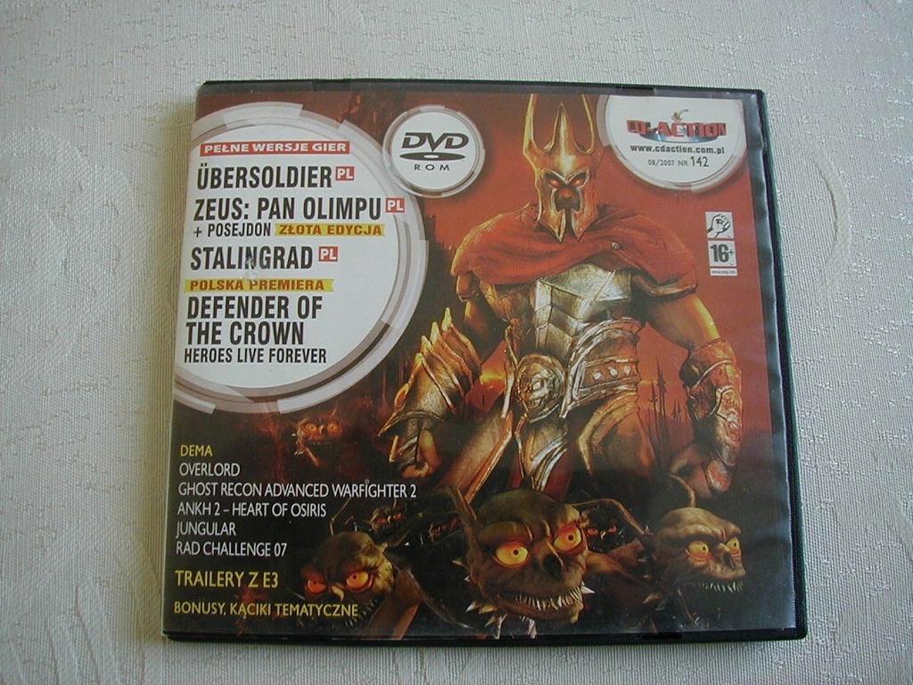 CD ACTION nr. 142 ZEUS: Pan Olimpu + Posejdon