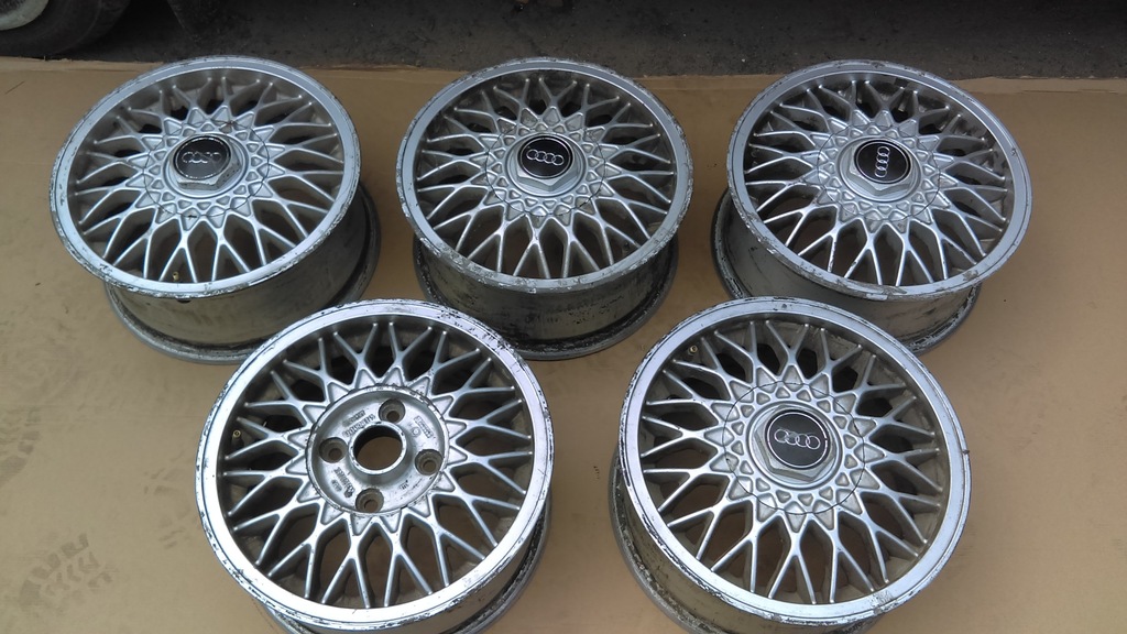 1080/2 FELGI ALUMINIOWE AUDI 80 90 B2 B3 14x6J BBS
