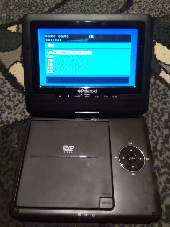 ODTWARZACZ DVD 7&quot;, USB, karta sd DivX