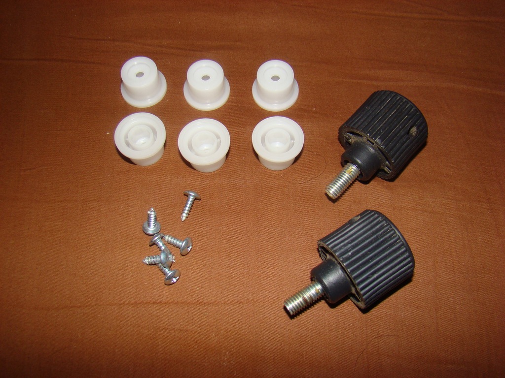 SAMSUNG RL34 NÓŻKI, ROLKI SZUFLAD KPL.