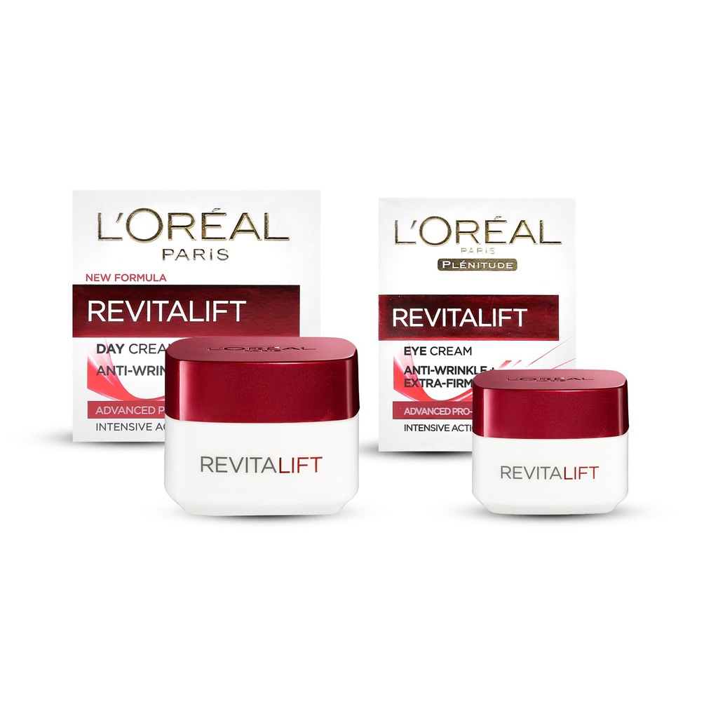 LOREAL REVITALIFT KREM 40+ NA DZIEŃ + POD OCZY