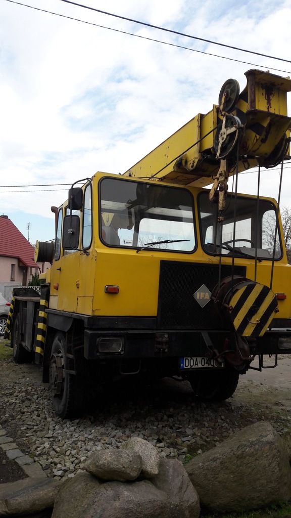 Dźwig IFA ADK 125-3 udźwig 13t rok 86'