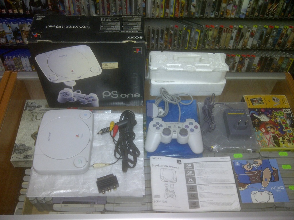 PS One / Komplet w pudełku / BOX / SCPH-102 / PSX