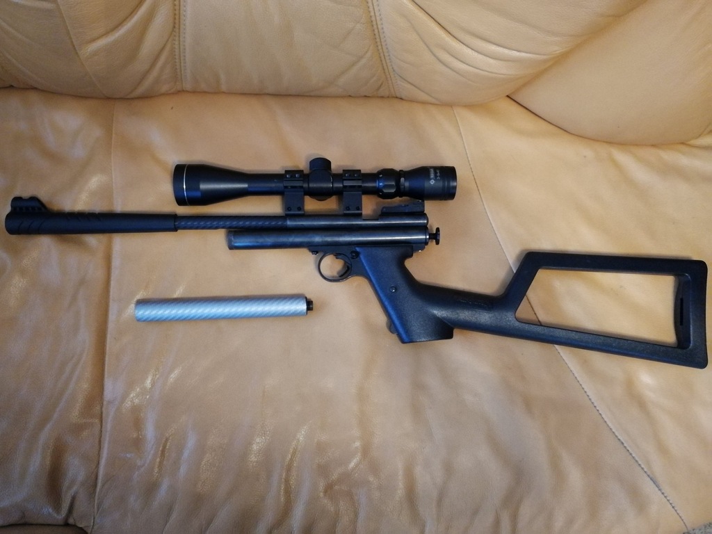 Crosman 2240 tuningowany, custom