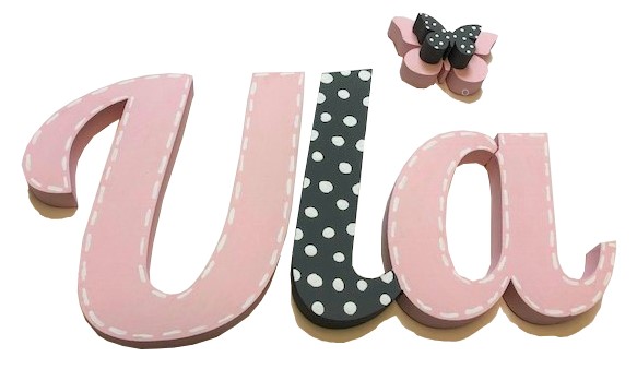 Imiona 3d-3 literowe- 20 cm -gratisy-ULA-ALA-ELA