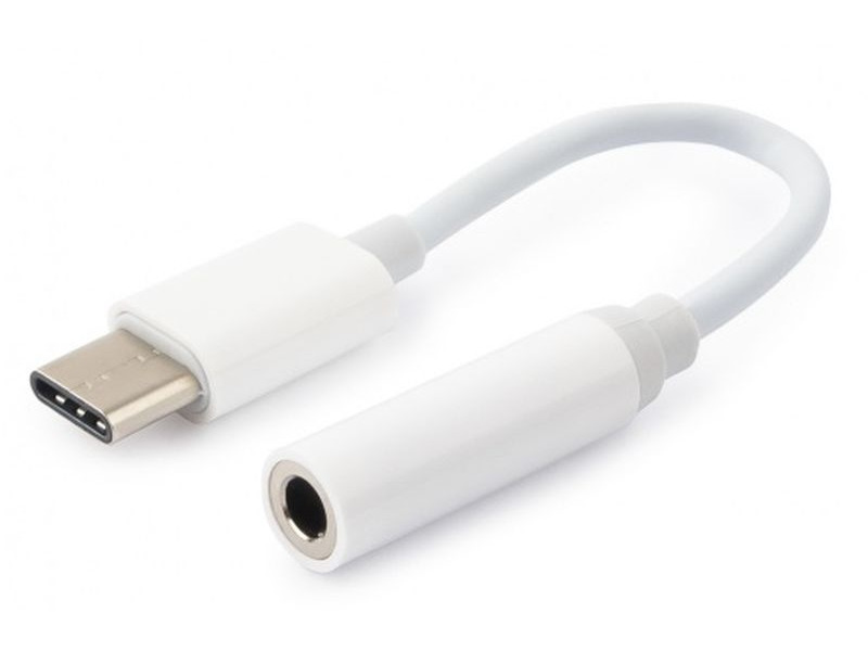 Adapter Mini JACK Stereo 3.5 - USB Typ C GEMBIRD