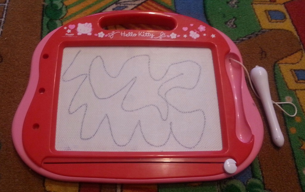 znikopis duża tablica magnetyczna HELLO KITTY
