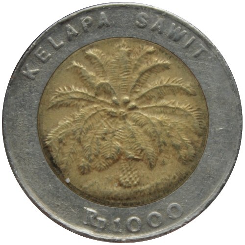 1000 rupii 1996 Indonezja st.III