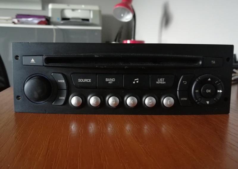 CITROEN C3 II RADIO CD USB BLUETOOTH 98053736XT