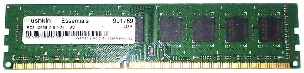 PAMIĘĆ PC 4GB DDR3 1333MHz 4GB - do PC