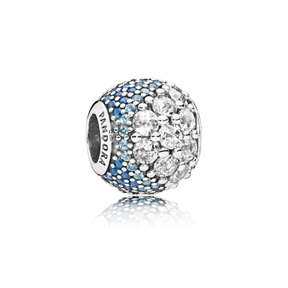 PANDORA Charms S925 ALE Niebieski czar 797032NABMX