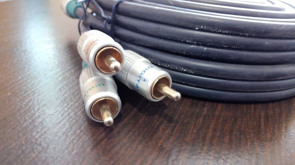 Kabel 3RCA-3RCA Component RGB 5m