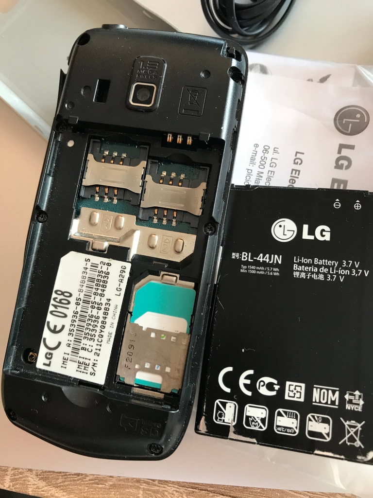 Lg A290 telefon 3 SIM bardzo dobry stan - 7205448913 - oficjalne archiwum  Allegro